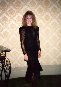 This picture was taken in the lobby of the Parker Playhouse in Fort Lauderdale, Florida attending the Carbonell Awards April, 1991